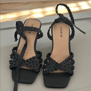 Torrid Black Studded Women's Sandals